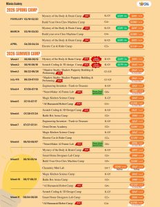 2026 MGA Spring&Summer Camp – New