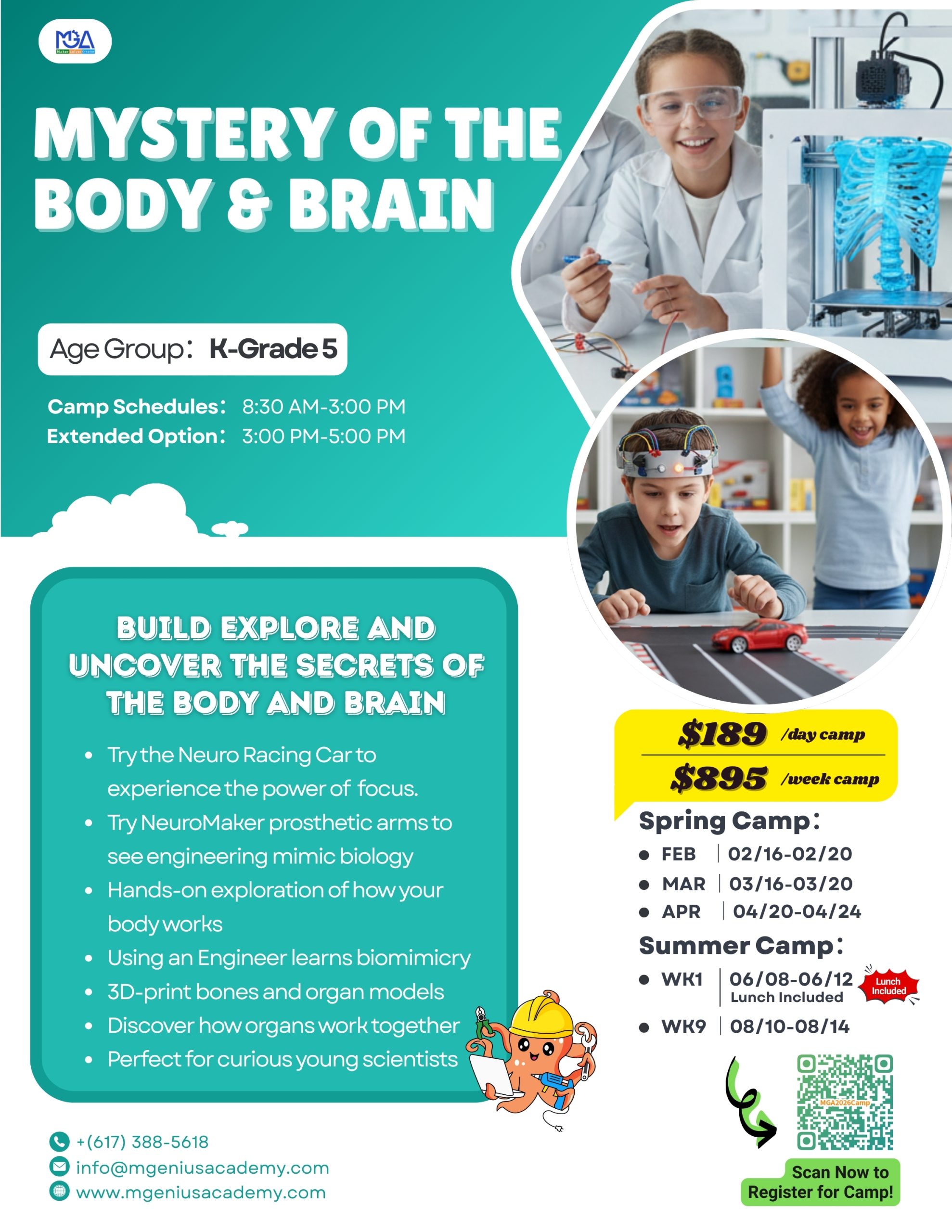 Mystery of the Body & Brain Camp